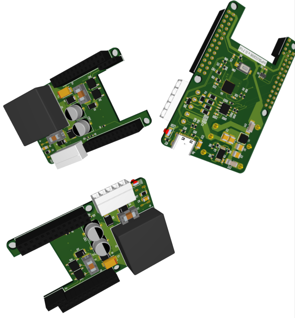 Компактная плата с POE и RS485 на основе NAPI-C