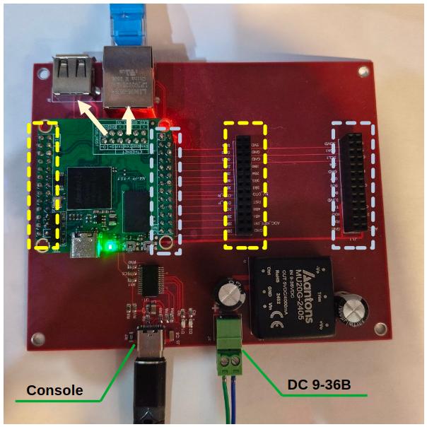 Плата отладки для Napi-P