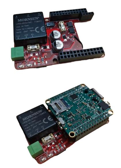 Компактная плата с поддержкой POE с модулем NAPI